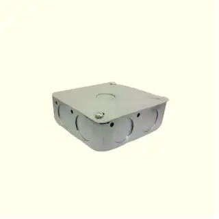 Alex, EMT Junction Box, 55 mm depth, 10x10cm