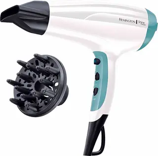 Remington Shine Therapy 2300W Ionen Haartrockner mit Diffusor & Konzentrator Neu
