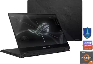 لاب توب اسوس GV301QE-K5139T، معالج Ryzen9، AMD-5900H، رامات 16 جيجابايت، 1 تيرابايت SSD هارد، نفيديا RTX 3050 TI سعة 4 جيجابايت، شاشة 13.4 بوصة، ويندوز، أسود