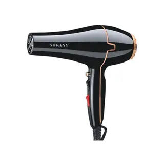 Sokany Hair Dryer Professional 2600 Watt - Black - SK8808