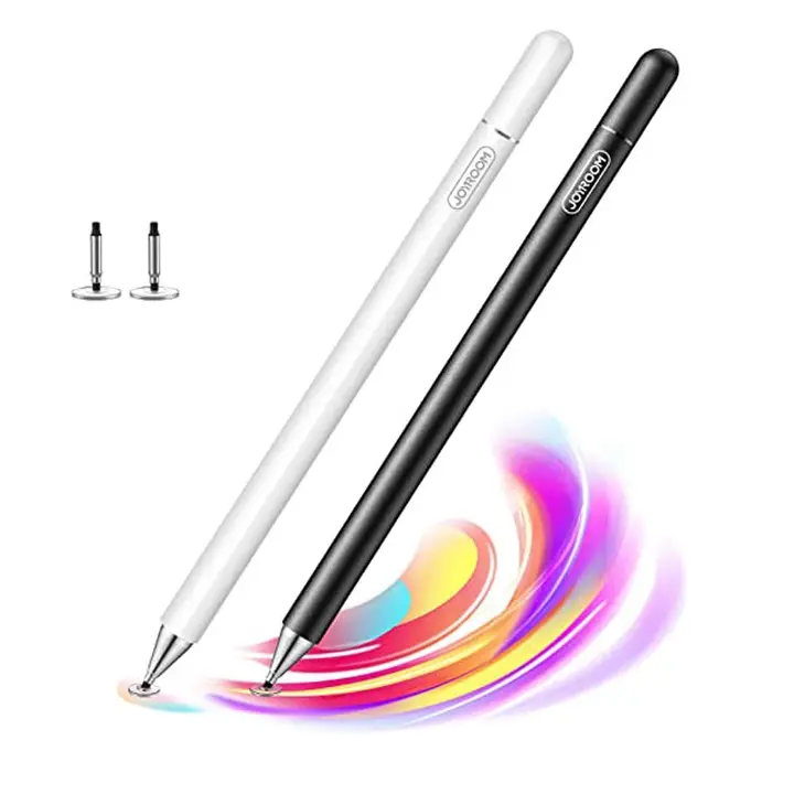 JR-BP560S Joyroom Capacitive Touchscreen Stylus Passive Capacitive Pen For iPad iPhone All Capacitive Screens With Two Replacement Nibs Grey