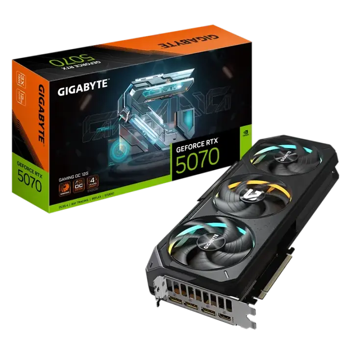 Gigabyte GeForce RTX 5070 Gaming OC Graphics Card - GV-N5070GAMING OC-12GD