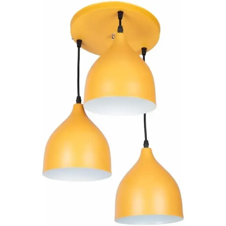 Modern Ceiling Chandelier, Yellow - RL-TR-042