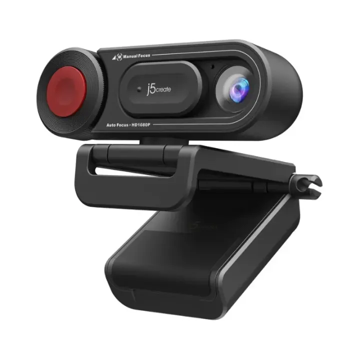 j5create Webcam FULL HD1080P With Auto Manual Focus Switch JVU250