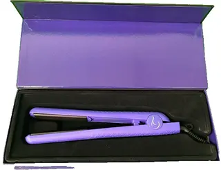 BEBELLA PREMIUM PRO Ceramic Plates Professional Hair Straightener(PURPLE ) NWB
