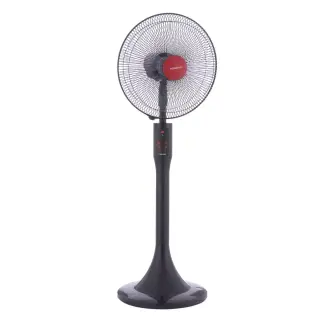 TORNADO Stand Fan 16 Inch 4 Blades Black EFS-111M