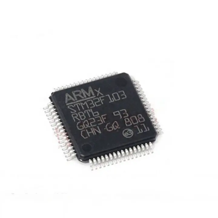 STM32F103RBT6 128K flash 20K SRAM ARM Cortex-M3 Microcontroller LQFP-64