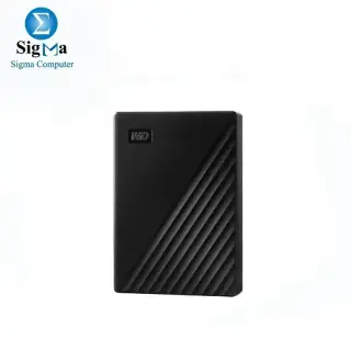 Western Digital 2TB My Passport Portable Hard Drive USB 3.2 Model - WDBYVG0020BBK-WESN