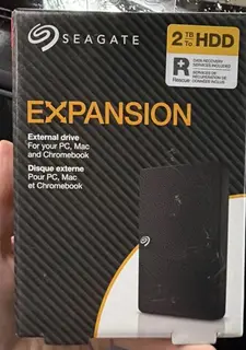 Seagate Expansion 2TB USB-Powered External HDD Black w/ Data Recovery, PC/Mac