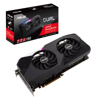 ASUS Dual AMD Radeon RX 6700 XT 12GB GDDR6 Gaming Graphics Card