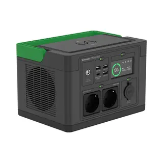 Schneider Electric OffGrid Portable Power Station 330 - 230V - 332Wh Lithium-ion - LCD 7/3 Schuko outlets - PPS330-GR