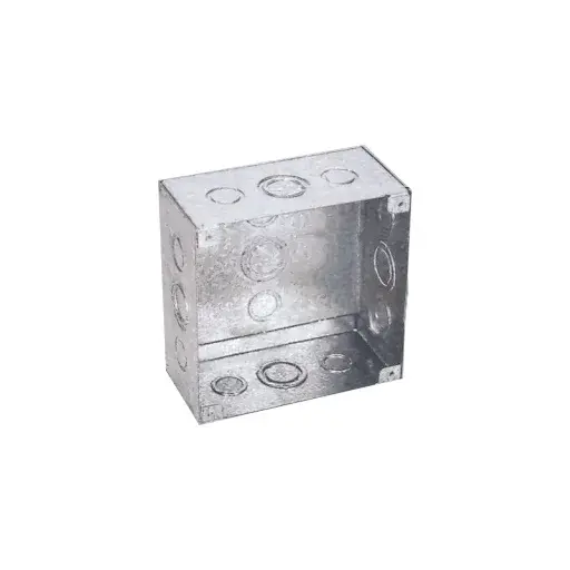 Alex, EMT Junction Box, 55 mm depth, 20x20cm