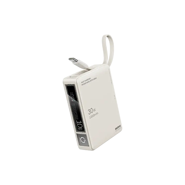 Wingle Series 30W+22.5W Type-C Cabled Fast Charging Power Bank 10000 mAh RPP-86