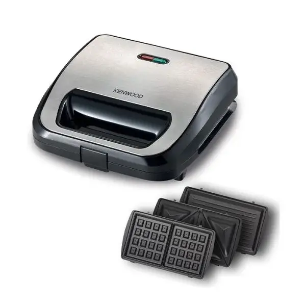 Kenwood Sandwich Maker 3*1 Waffle SMM02 Black