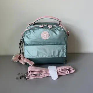 Kipling Candy Convertible Mini Backpack in Pixie Green NWT