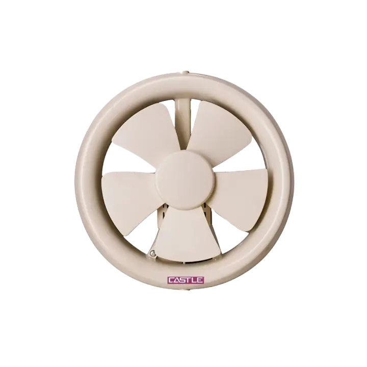 15cm Glass Exhaust Fan with High Suction Power, Beige, Model VF3015R
