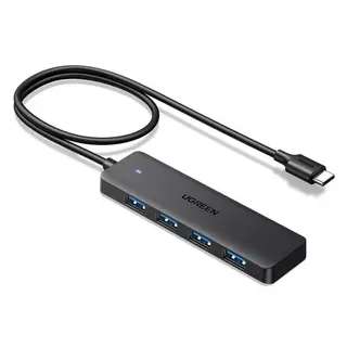 UGREEN USB C Hub USB HUB 3.0 with 100CM Extension Cable 4*USB A Adapter Slim USB