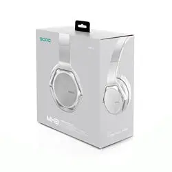 sodo MH3 2-in-1 Wireless Bluetooth On-Ear Headphones with Speaker with NFC technology-silver