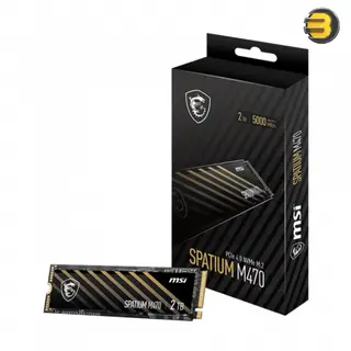 MSI SPATIUM M470 PCIe 4.0 NVMe M.2 2TB SSD