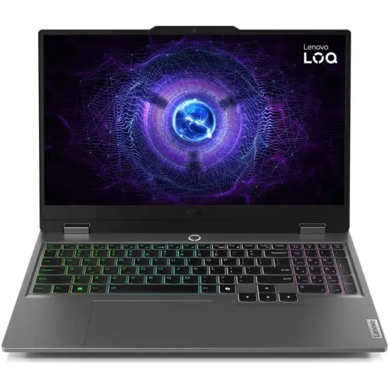 Lenovo LOQ 15IRX9 Gaming Laptop Intel Core i5-13450HX 512GB SSD 16GB DDR5 Nvidia GeForce RTX 3050 6GB 15.6″ Inch IPS 100% SRGB 144HZ, Luna Grey