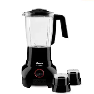 Mienta Blender 700W 1.75L with 2 Grinders, Black BL1291G