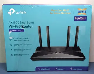 TP-Link Archer AX1500 Dual Band WiFi 6 Router 1.5Gbps EasyMesh Gigabit NEW