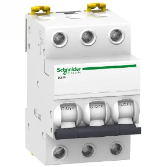 Schneider Triple Circuit Breaker 10A, A9K24310