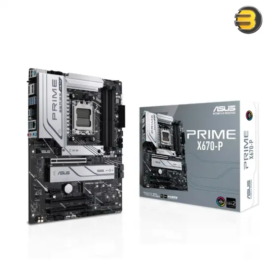 ASUS PRIME X670-P AM5, DDR5, PCIe 5.0, Wi-Fi 6E