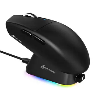 ATTACK SHARK G3PRO Wireless Gaming Mouse Magnetic Charging Dock RGB 59g Tri-Mode