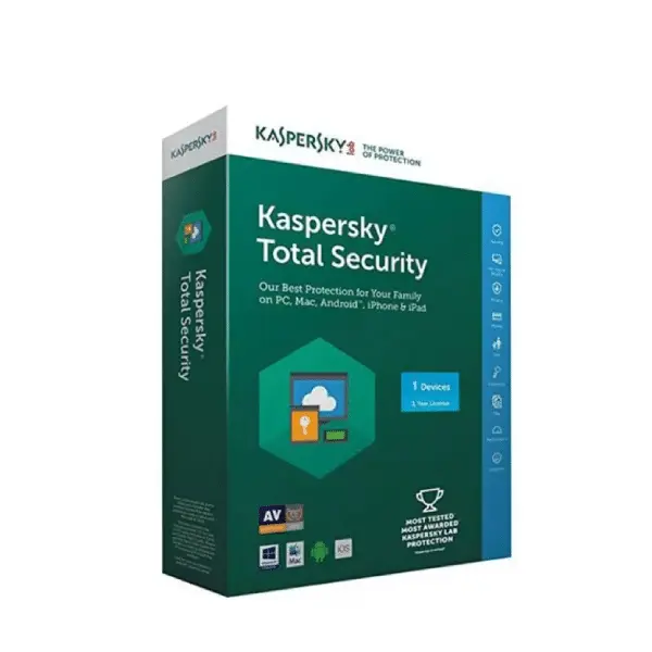 Kaspersky Total Security, Multi DeviceMulti Device , 4 Users, 1-Year License, 1 Year Warranty