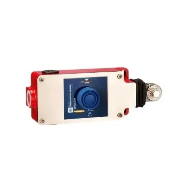 XY2CH13250 | مفتاح سحب حبل التوقف في حالات الطوارئ، مفاتيح سحب حبل Telemecanique XY2C، e XY2CH، 1NC+1 NO، زر ضغط مُشغل