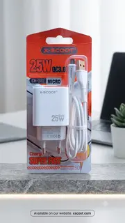 شاحن اكس اسكوت X-SCOOT CH-242 MICRO 25W