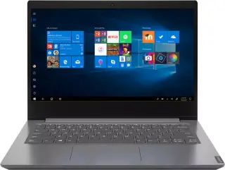لاب توب لينوفو V14 G1 IML، معالج Intel® Core™ i3-10110U، الجيل الحادي عشر، رامات 4 جيجابايت، 1 تيرابايت HDD هارد، Intel® UHD Graphics، شاشة 14 بوصة FHD، رمادي