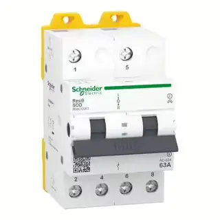 مفتاح التغيير ثنائي الأقطاب (2P Changeover Switch), (Resi9), شنايدر إلكتريك 63a