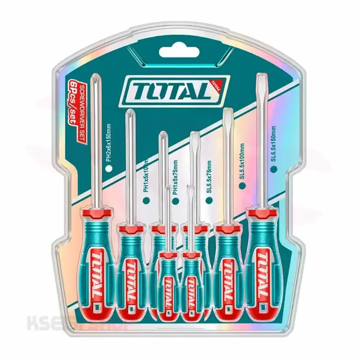 طقم مفكات 8 قطع ضغط عالي TOTAL موديل TKSDS0846