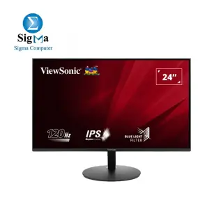 VIEWSONIC VA24E1-H 24" Full HD 120Hz Monitor with HDMI and VGA.