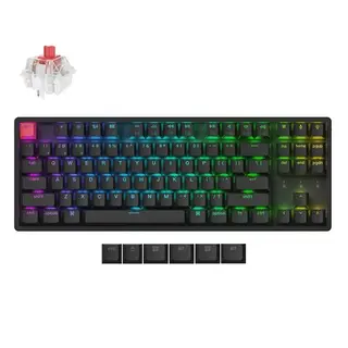 Keychron K8 Kabellose Mechanische Tastatur Version 2, QWERTY US, K8X-J4, Red