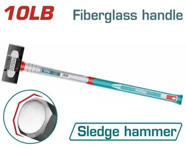 مرزبه 10 لبره TOTAL Sledge hammer (THSM61498)
