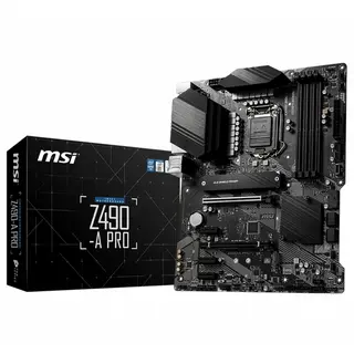 مازر بورد ام اس اي Z490-A PRO سوكيت معالج LGA 1200