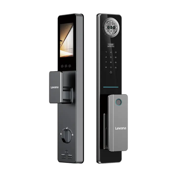 Levana Smart Door Lock with Camera and 4.5-inch Screen, Wi-Fi and Mobile Control R02Ai Cat Eye