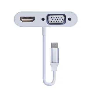 2B (CV143) Type C Male to VGA, HDMI