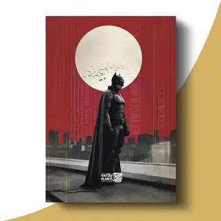 BatMan Retro Style Notebook