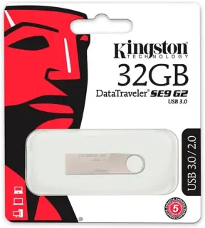 Kingston DataTraveler SE9 G2 32GB USB 3.0 Flash Drive
