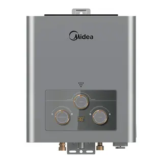 Media Gas Water Heater 6 Liter With Gas Tank - Gray - MGWH0612MZLEG(S)