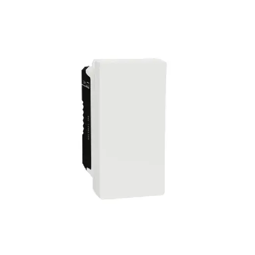 Schneider, Intermediate Switch, 10-16A, 250V, 1 module, Miluz E, White