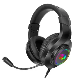 Redragon H260 HYLAS RGB Gaming Headset, Stereo (Black)