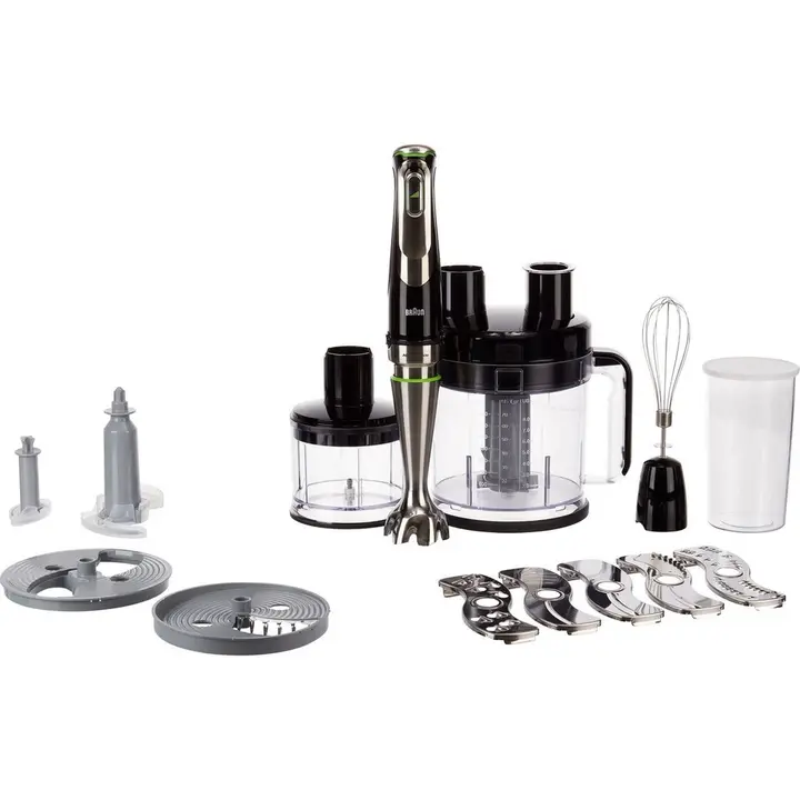 Braun MQ9187XLI MultiQuick 9 BPA Free Plastic Blender 1200 Watt 2 Litres Black