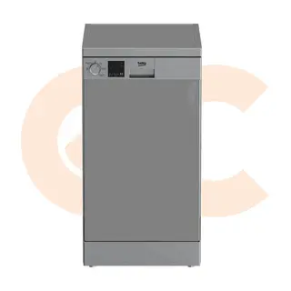 Dishwasher BEKO 45 cm 10 Set 5 Programs Silver Digital Model DVS05020S