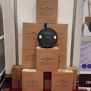 2 in 1 Robot Vacuum and Mop Combo, Self-Charing, 1400Pa Max Suction