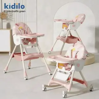 كرسي طعام كرسي طعام 8131a -floralpink